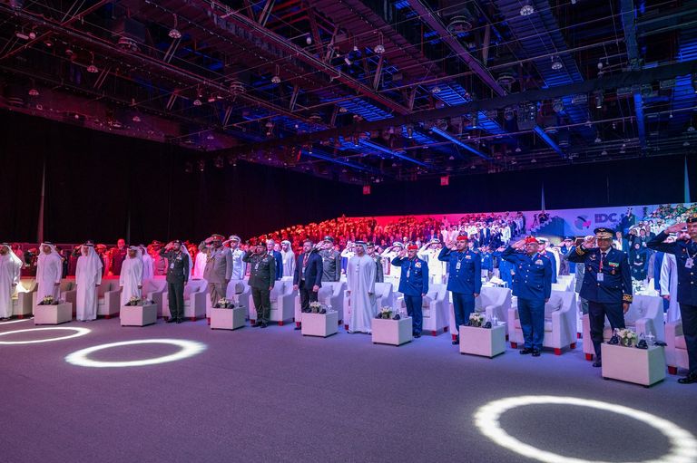 جانب من فعاليات مؤتمر الدفاع الدولي