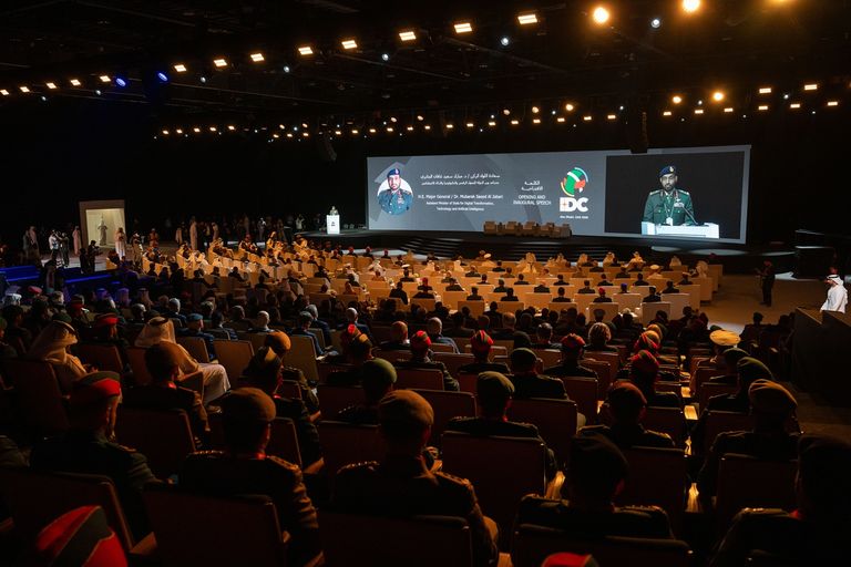 جانب من فعاليات مؤتمر الدفاع الدولي