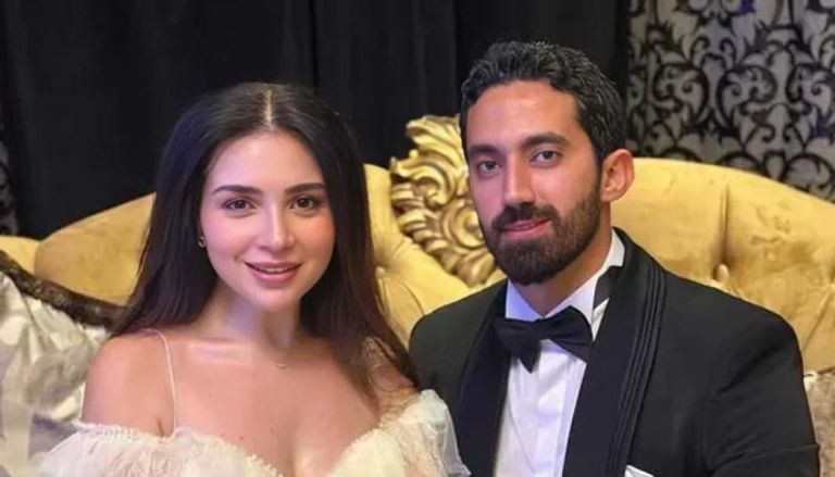 أحمد تيمور ومي عز الدين