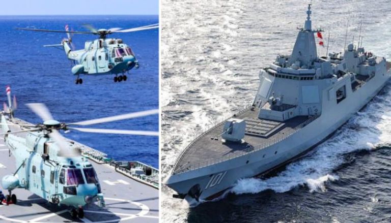 الصين تستعرض قدراتها البرمائية