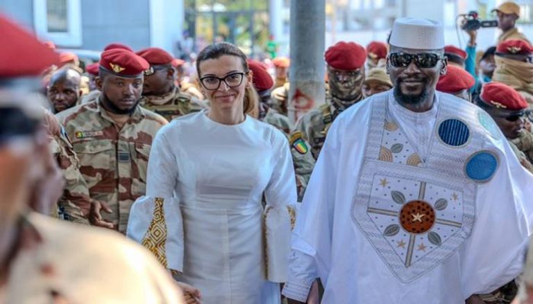 الجنرال مامادي دوومبويا رئيس غينيا