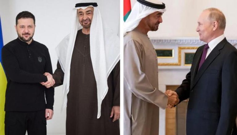 الشيخ محمد بن زايد آل نهيان مع ترامب