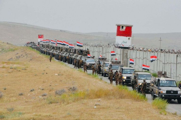 الحدود السورية العراقية