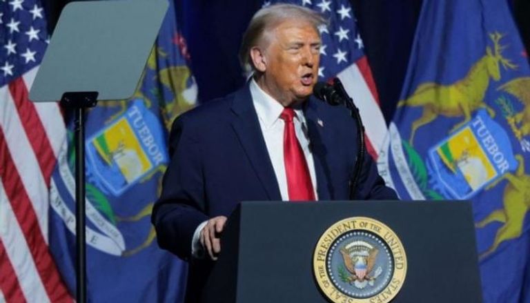 الرئيس الأمريكي دونالد ترامب