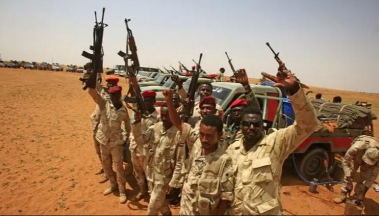 جنود بقوات الدعم السريع