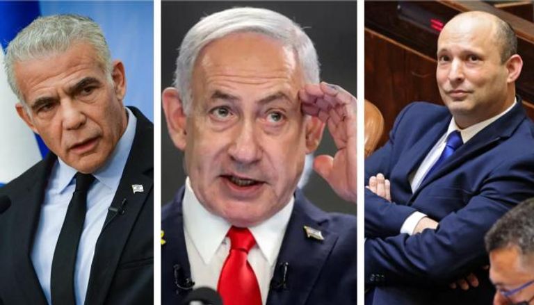 بينيت ونتنياهو ولابيد