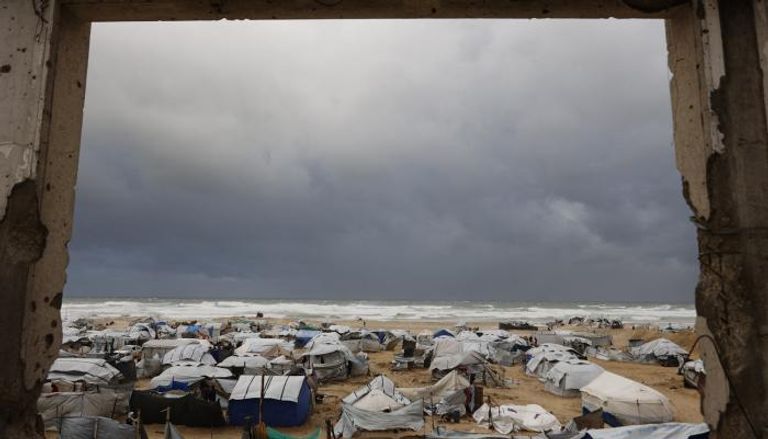 خيام النازحين في غزة