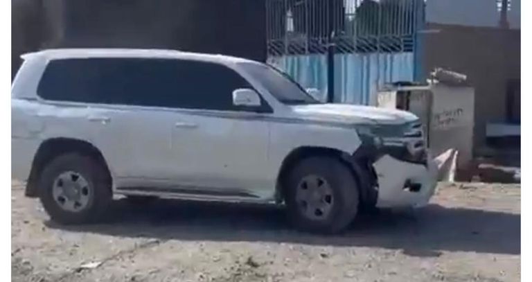 جانب من انفجار السيارة المفخخة