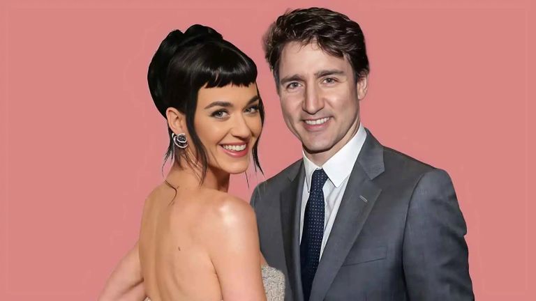 كاتي بيري وجاستن ترودو