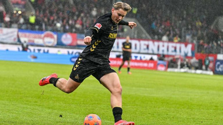 فين شنتين، موهبة نادي كولن