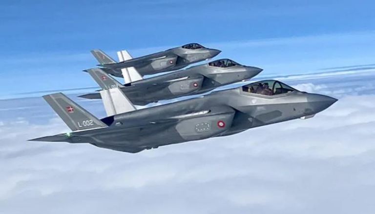 مقاتلات إف-35 إيه التابعة لسلاح الجو الملكي الدنماركي