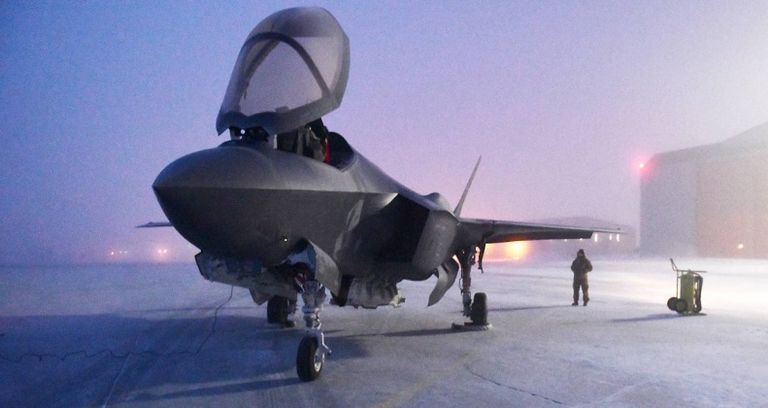 مقاتلات إف-35 إيه التابعة لسلاح الجو الملكي الدنماركي