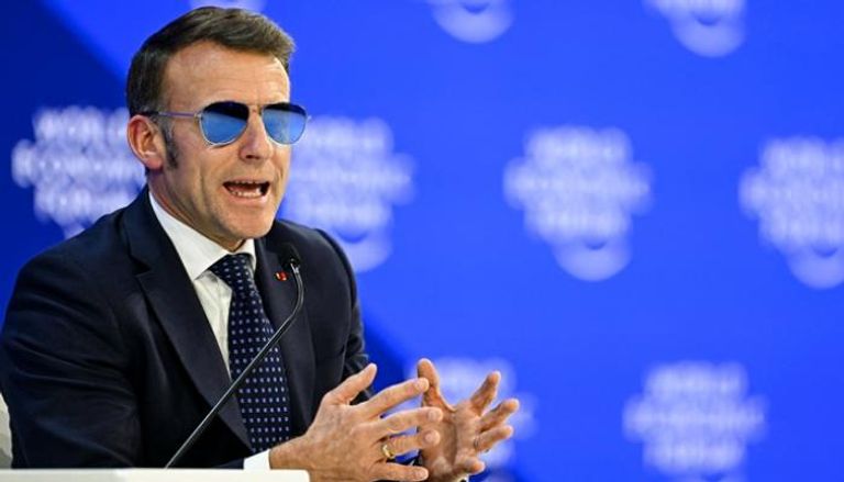 الرئيس الفرنسي إيمانويل ماكرون - أ.ف.ب