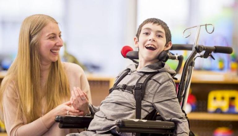 مريض بالتصلب الجانبي الضموري