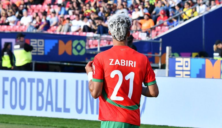 ياسر زبيري نجم منتخب المغرب