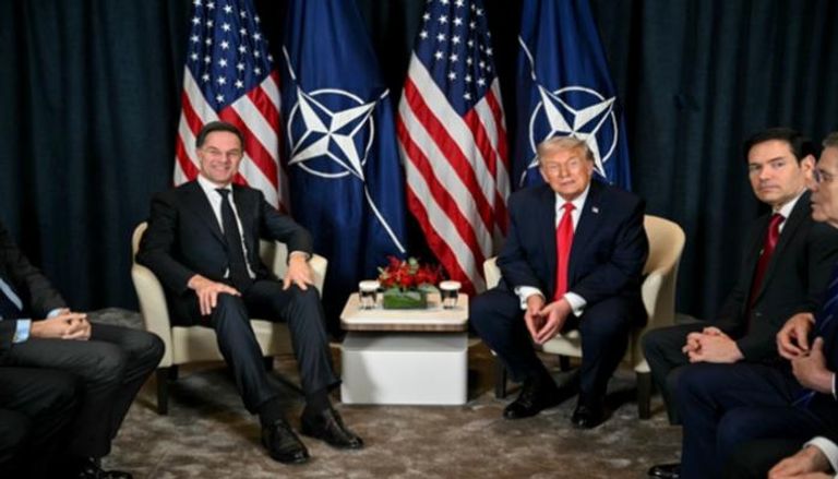 ترامب ومارك روته