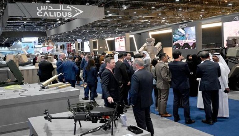 جانب من مشاركة كالدس في معرضي يومكس وسيمتكس 2026