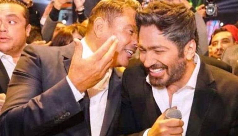 تامر حسني وعمرو دياب