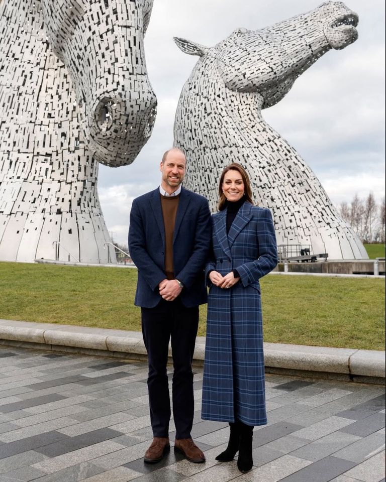 الأمير ويليام وزوجته كيت ميدلتون 