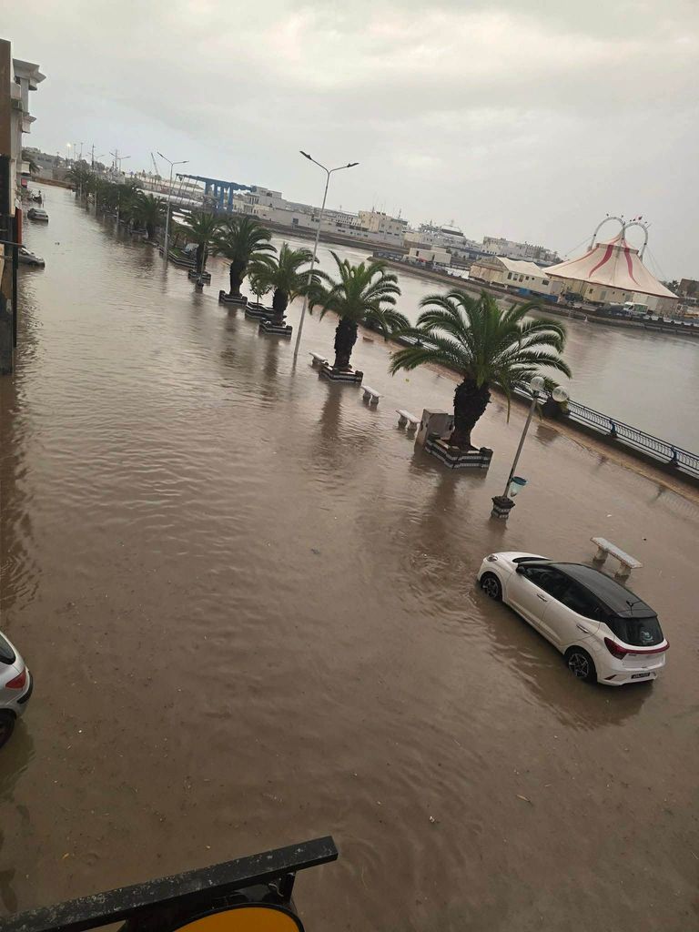 الأمطار في تونس