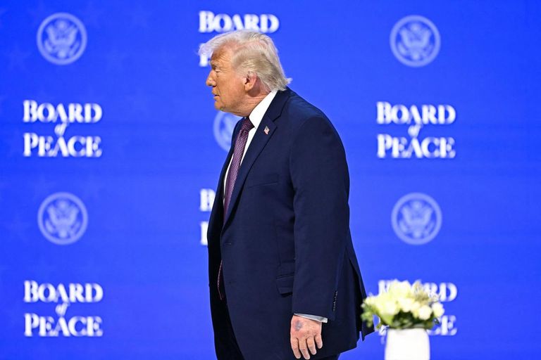 كدمة في يد الرئيس ترامب