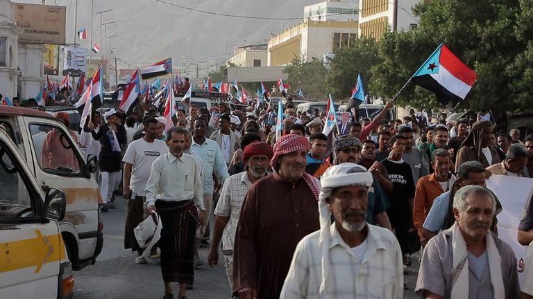 مسيرات في جنوب اليمن تأييدا للمجلس الانتقالي الجنوبي للأسبوع الثالث تواليا
