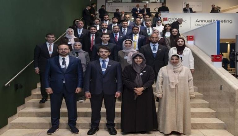 وفد الإمارات في دافوس برئاسة  الشيخة لطيفة بنت محمد بن راشد آل مكتوم