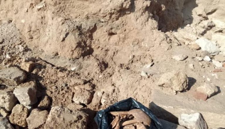 الآثار التي تم اكتشافها