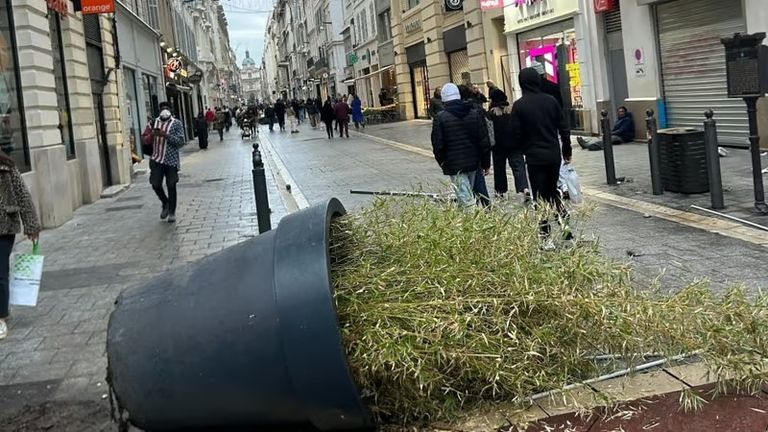 مظاهرة كردية في فرنسا