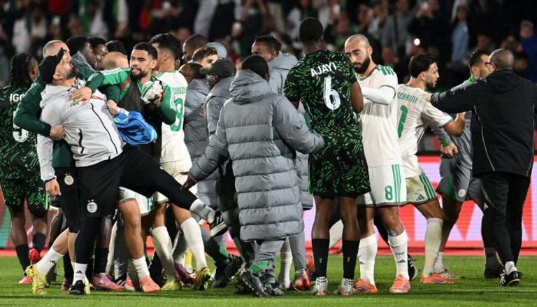 أحداث مبارة الجزائر ونيجيريا