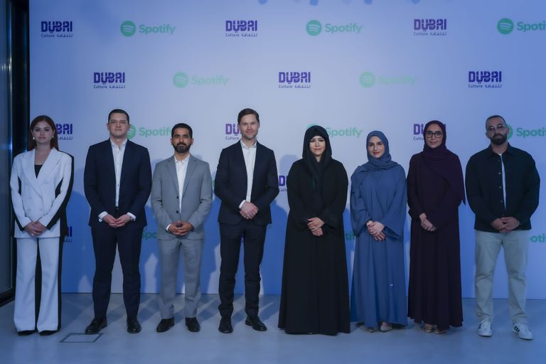 دبي للثقافة توقع مذكرة تفاهم مع Spotify