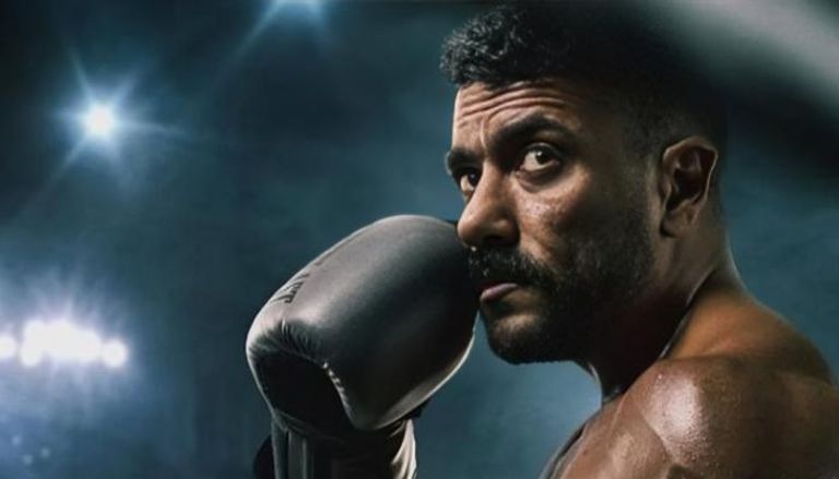 الفنان أحمد العوضي من مسلسل علي كلاي