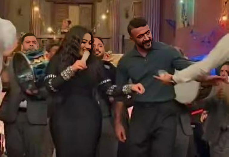 الفنان أحمد العوضي من مسلسل علي كلاي