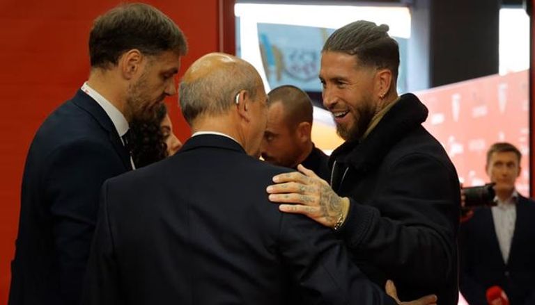 سيرجيو راموس قائد ريال مدريد الأسبق