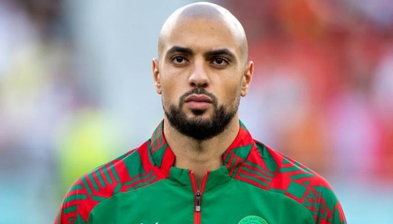سفيان أمرابط نجم منتخب المغرب