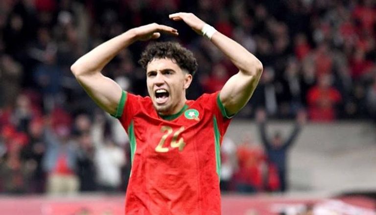 نيل العيناوي بقميص منتخب المغرب