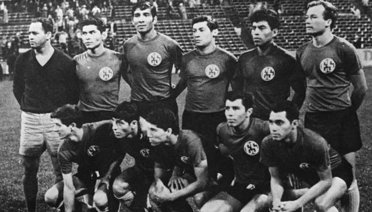 فريق السلفادور الذي شارك في المباراة