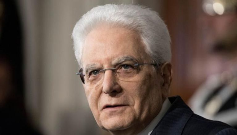  الرئيس الإيطالي سيرجيو ماتاريلا