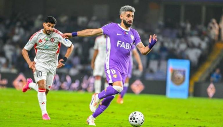 مباراة سابقة بين العين والجزيرة