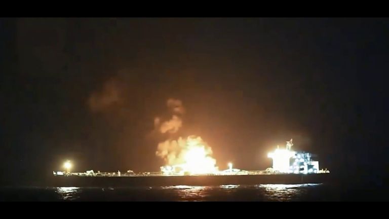 حاملة طائرات أمريكية في الشرق الأوسط