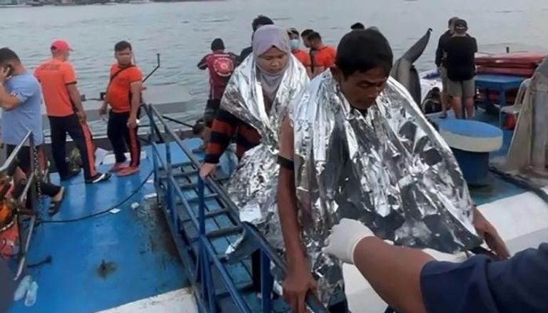 غرق سفينة ركاب في الفلبين