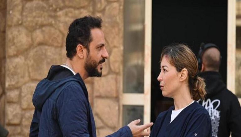 كواليس تصوير مسلسل أصحاب الأرض