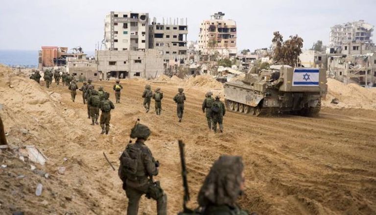 عناصر من الجيش الإسرائيلي في غزة