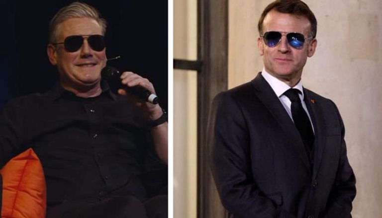 ماكرون وستارمر 