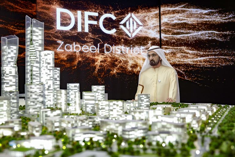 محمد بن راشد يطلق مشروع التوسعة الكبرى لمركز دبي المالي العالمي بقيمة 100 مليار درهم - صورة 3