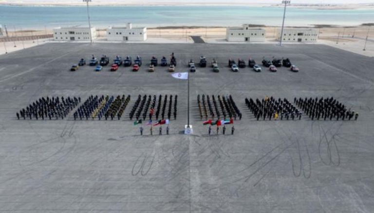 جانب من فعاليات التمرين الأمني الخليجي المشترك