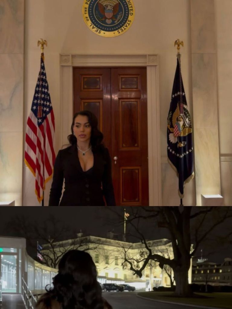 جورجينا رودريغيز في البيت الأبيض