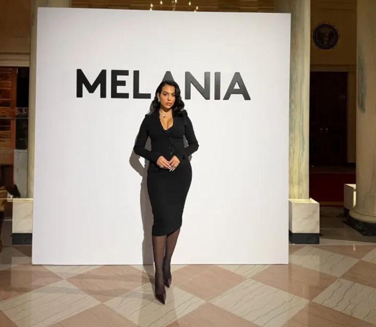 كريستيانو رونالدو ودونالد ترامب وجورجينا