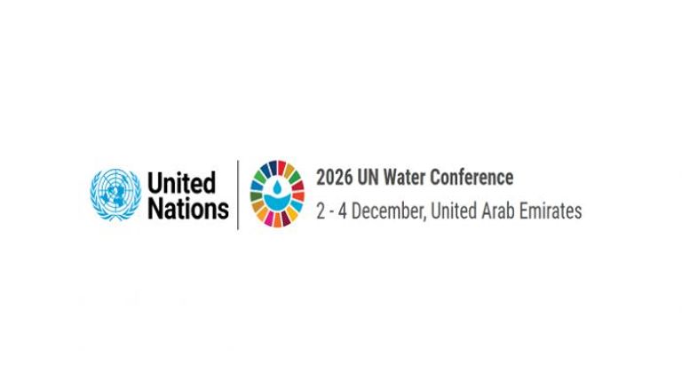 شعار مؤتمر الأمم المتحدة للمياه 2026