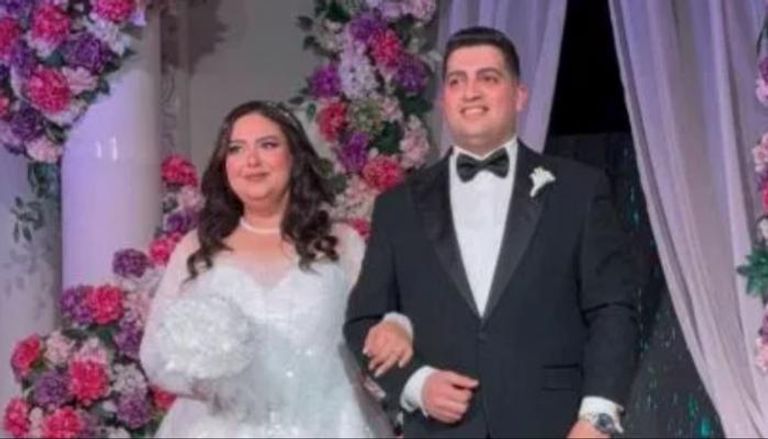 زفاف الفنانة دعاء رجب